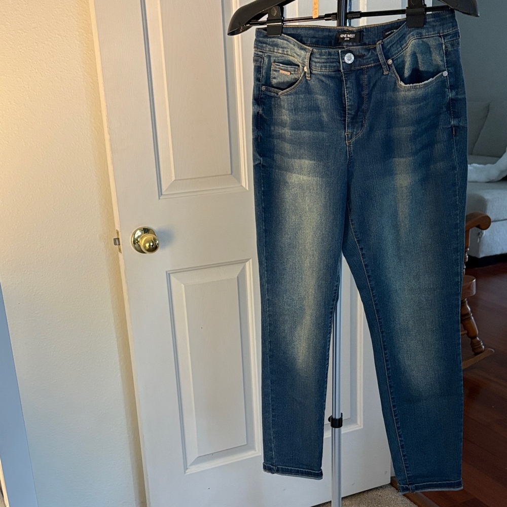 Nine West Dark Blue Skinny Jeans